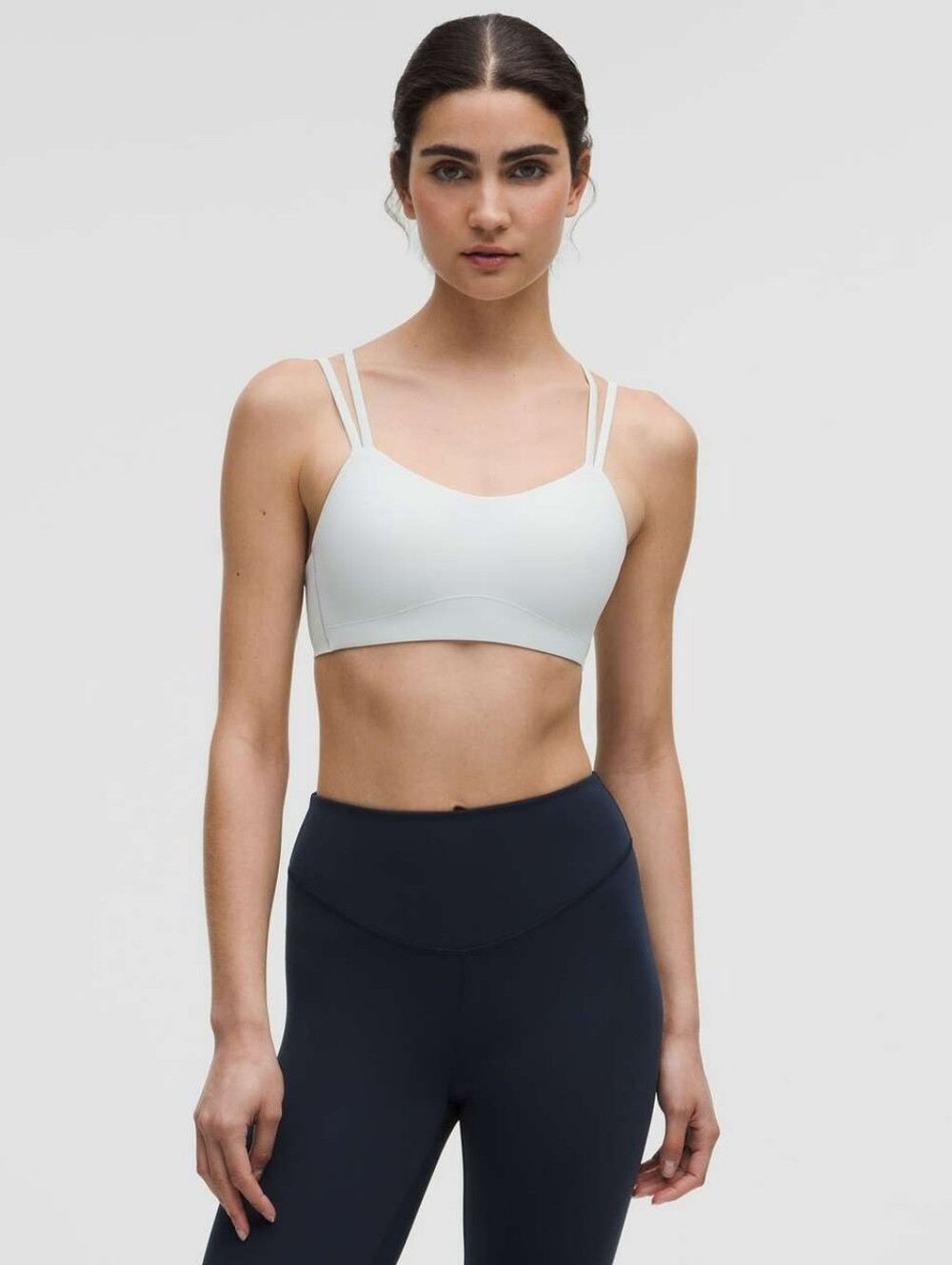 NWT Lululemon Like A Cloud Yoga Bra Ocean Air Size 4 - B/C cup